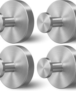 Shower Hooks for Inside Shower.Suction Cup Hooks for Glass Window.Removable Towel Hooks for Bathrooms.4 Packs(Silver)